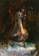 Coffee Pot by Henri de Toulouse-Lautrec — hand-painted still oil painting reproduction on canvas