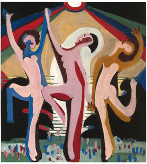 Colourful Dance - Ernst Ludwig Kirchner