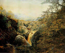 Colwith Force by John Atkinson Grimshaw — hand-painted botanical oil painting reproduction on canvas