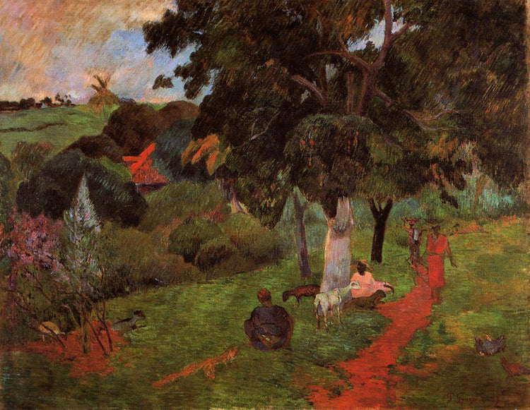 Coming and going, Martinique - Paul Gauguin