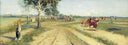 Coming Back from Fair by Andrei Ryabushkin, rural oil painting wall art, Realism