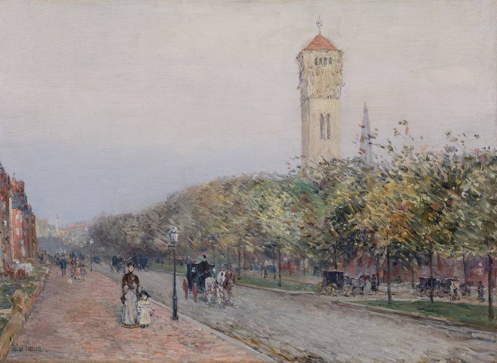 Commonwealth Avenue, Boston - Childe Hassam