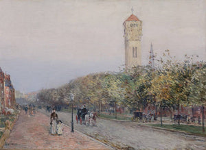 Commonwealth Avenue, Boston - Childe Hassam