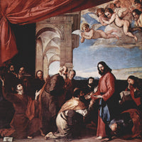 Communion of the Apostles by Jusepe de Ribera — hand-painted cultural oil painting reproduction on canvas
