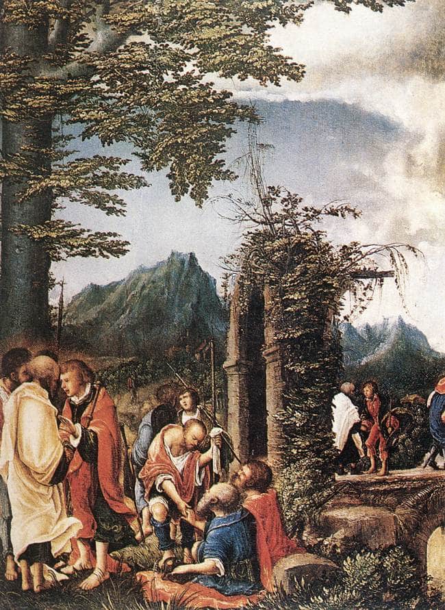 Communion of the Apostles by Albrecht Altdorfer — hand-painted cultural oil painting reproduction on canvas
