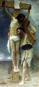 Compassion by William-Adolphe Bouguereau, religion oil painting wall art, Academicism