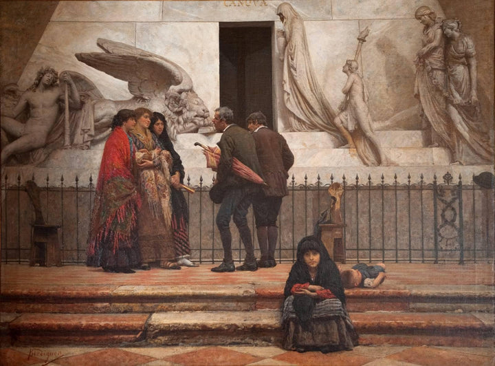 Compatriots of Canova by Noè Bordignon — hand-painted cultural oil painting reproduction on canvas