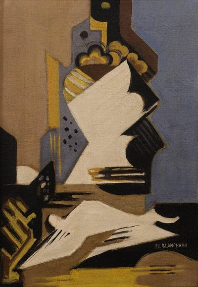 Cubist Composition/Still Life in study