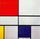 Composition C (No.III) with Red, Yellow and Blue in dining room