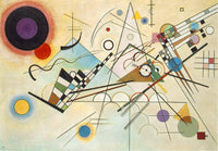 Composition VIII by Wassily Kandinsky — hand-painted abstract oil painting reproduction on canvas