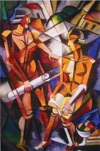 Composition with Two Figures
