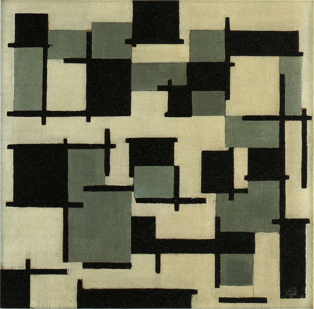 Composition XIII by Theo van Doesburg — hand-painted abstract oil painting reproduction on canvas