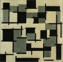 Composition XIII by Theo van Doesburg — hand-painted abstract oil painting reproduction on canvas