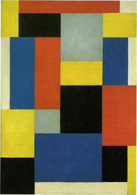 Composition XX by Theo van Doesburg — hand-painted abstract oil painting reproduction on canvas