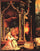 Concert of Angels (detail from the cental left Crucifixion panel of the Isenheim Altarpiece) in master bedroom