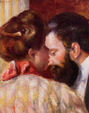 Confidence by Pierre-Auguste Renoir — hand-painted portrait oil painting reproduction on canvas