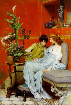 Confidences - Sir Lawrence Alma-Tadema