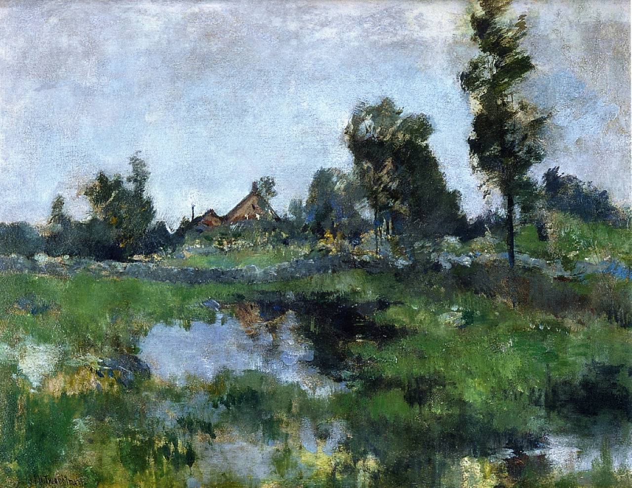 Connecticut Landscape - John Henry Twachtman