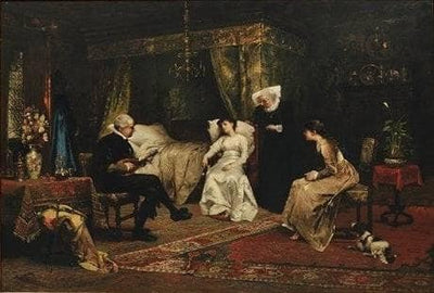 Consolation by Vaclav Brozik — oil painting reproduction