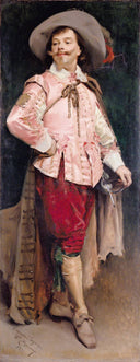 Constant Coquelin L'Aîné (1841 - 1909) as Don César De Bazan by Raimundo de Madrazo, female oil painting wall art, Realism