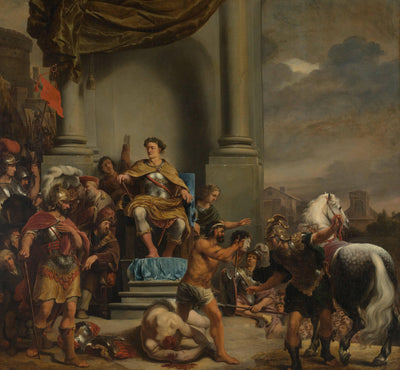 Consul Titus Manlius Torquatus Orders the Beheading of His Son in study