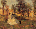 Conversation by Paul Gauguin — rural oil painting wall art, Impressionism