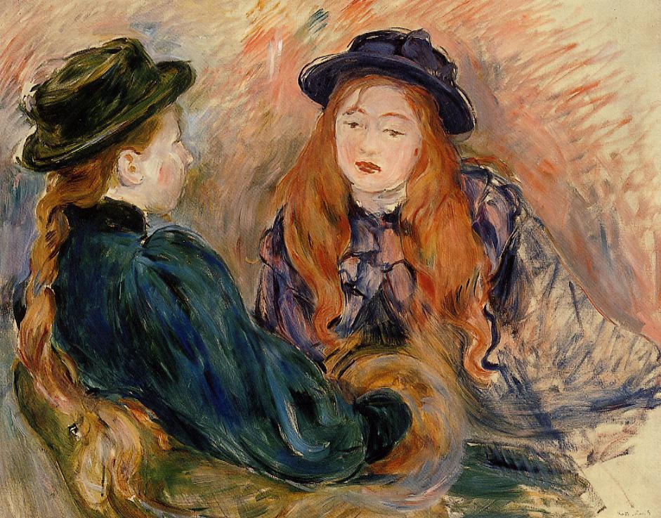 Conversation - Berthe Morisot