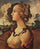 Copy of 'Portrait of Simonetta Vespucci' by Piero di Cosimo in bedroom