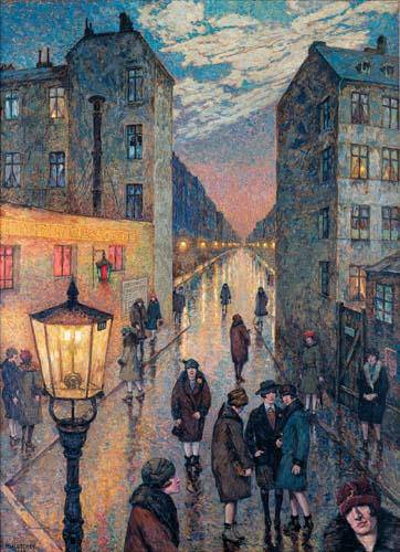 Corner of the Big City - Hans Baluschek