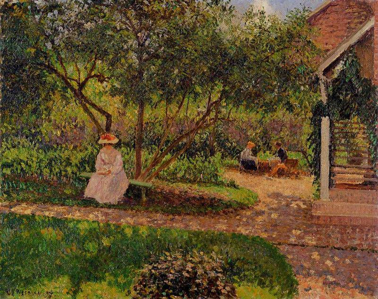 Corner of the Garden in Eragny - Camille Pissarro