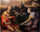 Coronation of Mary (detail) in modern living room