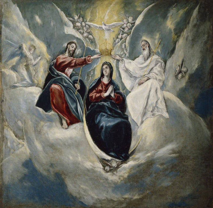 Coronation of the Virgin - El Greco