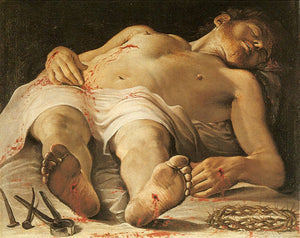 Corpse of Christ - Annibale Carracci