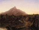 Corway Peak, New Hamshire by Thomas Cole — hand-painted botanical oil painting reproduction on canvas