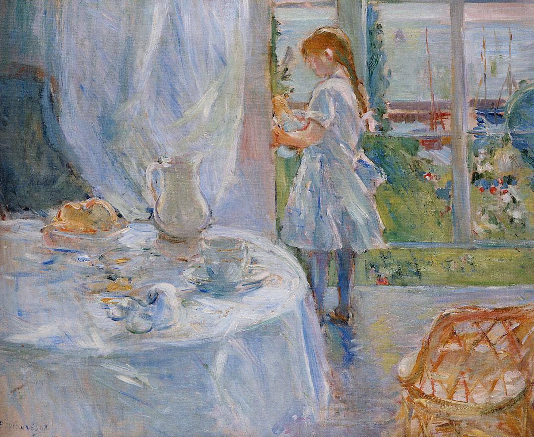 Cottage Interior (also known as Interior at Jersey) - Berthe Morisot