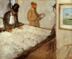 Cotton Merchants in New Orleans - Edgar Degas