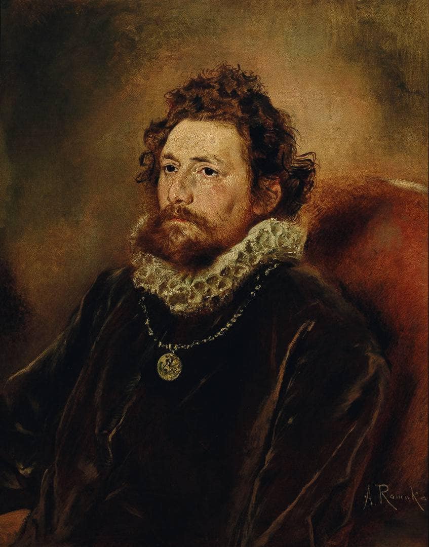 Councilor Dr. Karl Zehden by Anton Romako — hand-painted portrait oil painting reproduction on canvas