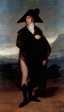 Count Fernand Nunez VII by Francisco Goya — hand-painted portrait oil painting reproduction on canvas