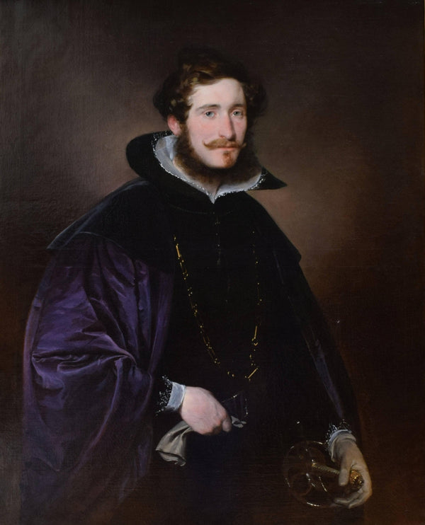 Count János Waldstein in Spanish costume