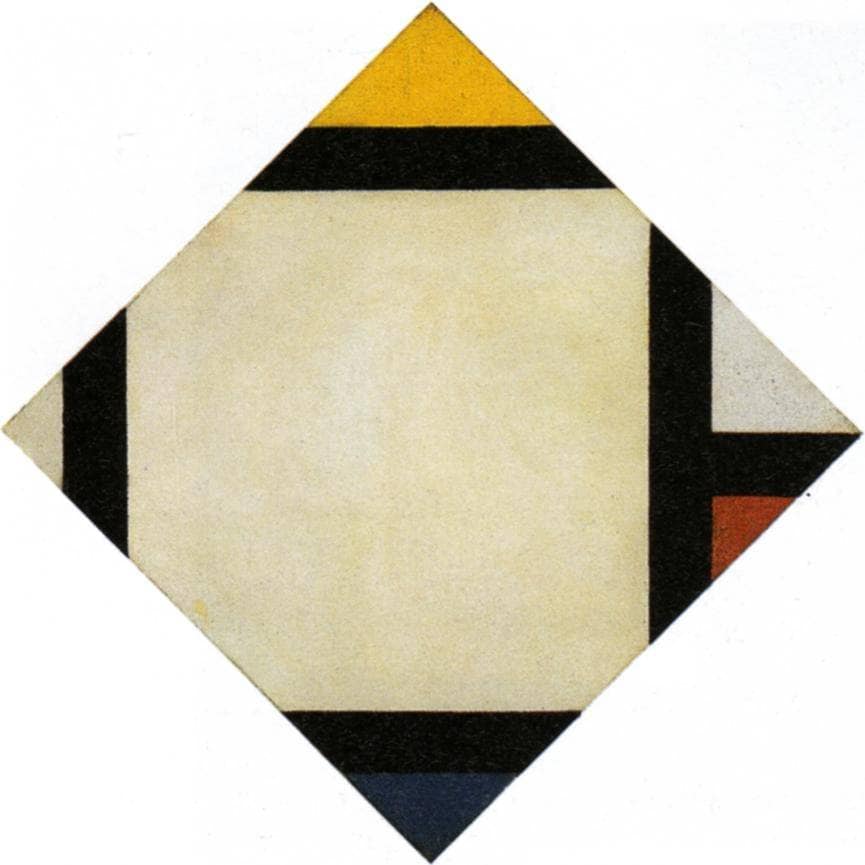 Counter composition VII by Theo van Doesburg — hand-painted abstract oil painting reproduction on canvas