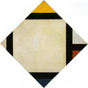 Counter composition VII by Theo van Doesburg — hand-painted abstract oil painting reproduction on canvas