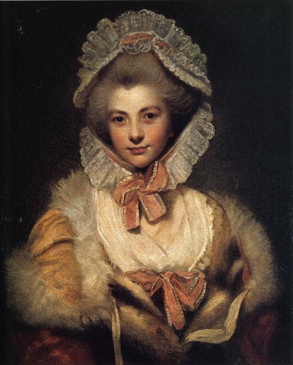 Countess Lavinia Spencer by Joshua Reynolds — hand-painted portrait oil painting reproduction on canvas