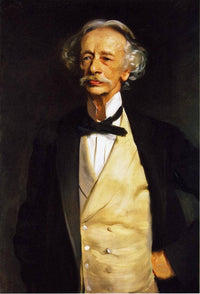 Coventry Patmore by John Singer Sargent — hand-painted portrait oil painting reproduction on canvas