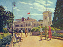 Crimea. Livadia by Ilya Mashkov — hand-painted architectural oil painting reproduction on canvas