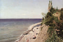Crimean seashore by Vladimir Makovsky — hand-painted landscape oil painting reproduction on canvas