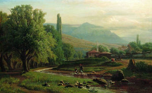 Crimean summer landscape - Volodymyr Orlovsky