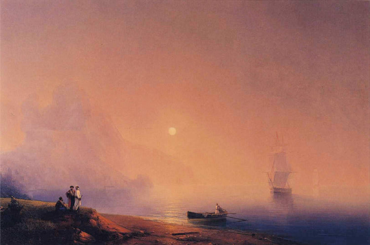 Crimean Tartars on the Sea Shore - Ivan Aivazovsky