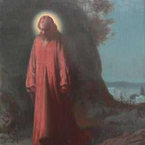 Cristo No Monte Das Oliveiras