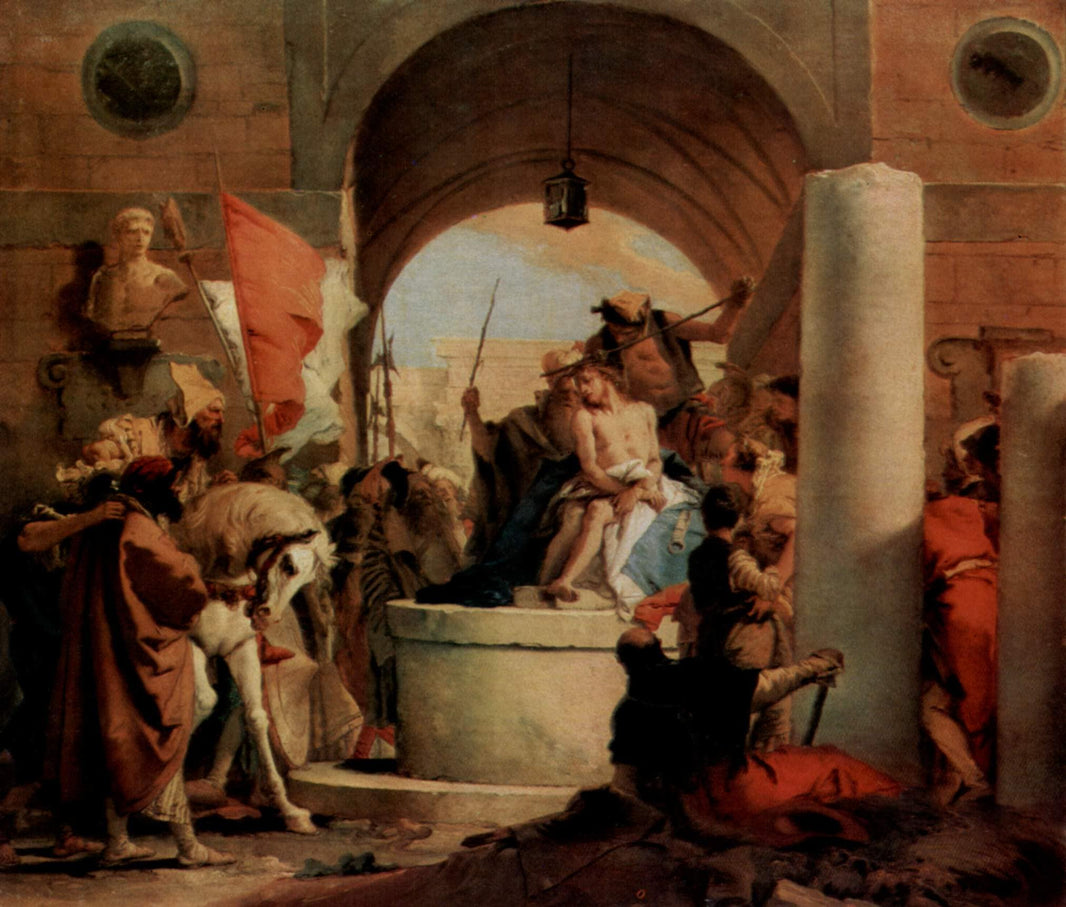 Crown of Thorns by Giovanni Battista Tiepolo — hand-painted cultural oil painting reproduction on canvas
