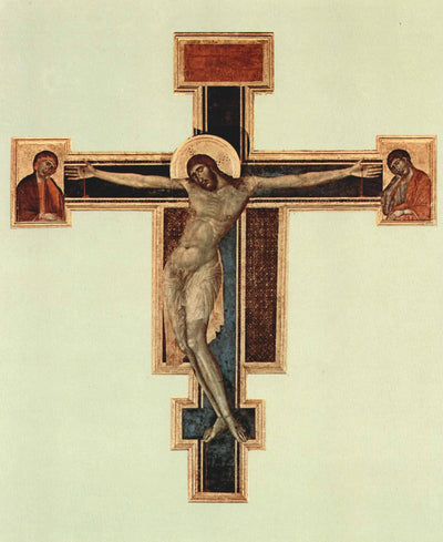 Crucifix by Cimabue — oil painting reproduction
